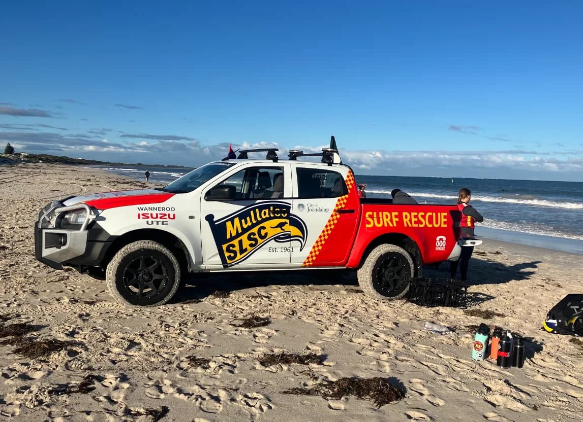 Surf rescue Isuzu